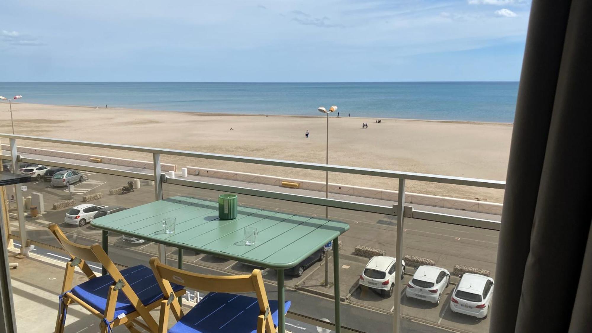 Appt T3 Front De Mer Belle Vue Нарбонна Экстерьер фото